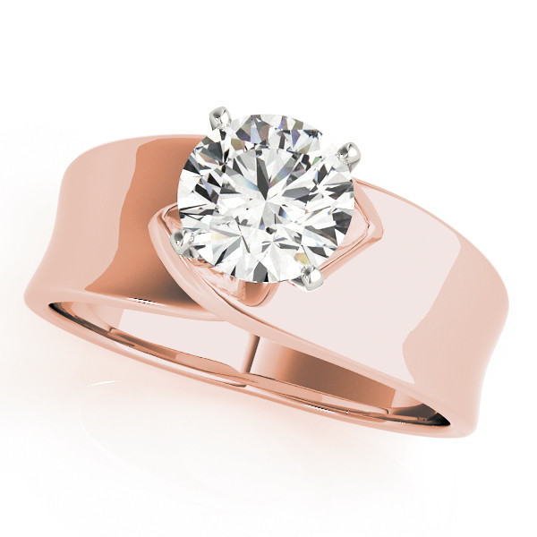 Ozaine Natural 4 Prong  Diamond Ring